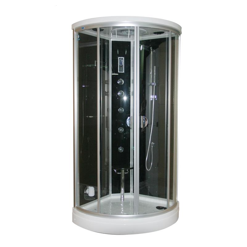 Revital Sanitair, douchecabines & badkamermeubels Steamcabin Black