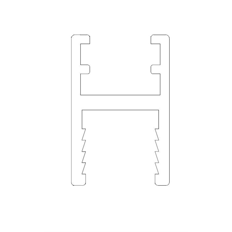 Verbindingsprofiel H-shape 200 cm 8 mm