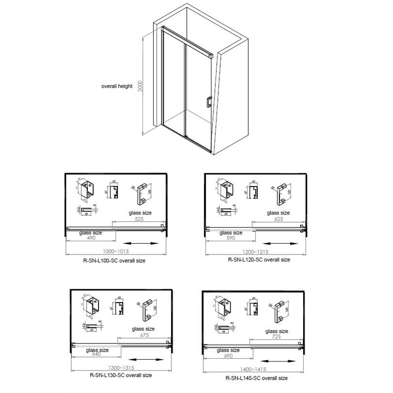 Revital Sanitair Douchecabines Badkamermeubels Soft Close Linea Nisoplossing