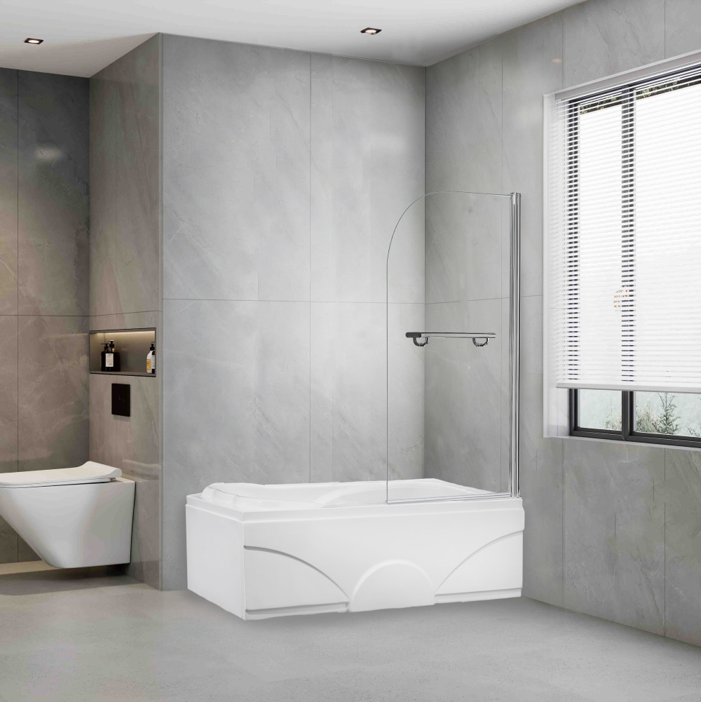 Revital Sanitair, douchecabines & badkamermeubels Badwand met