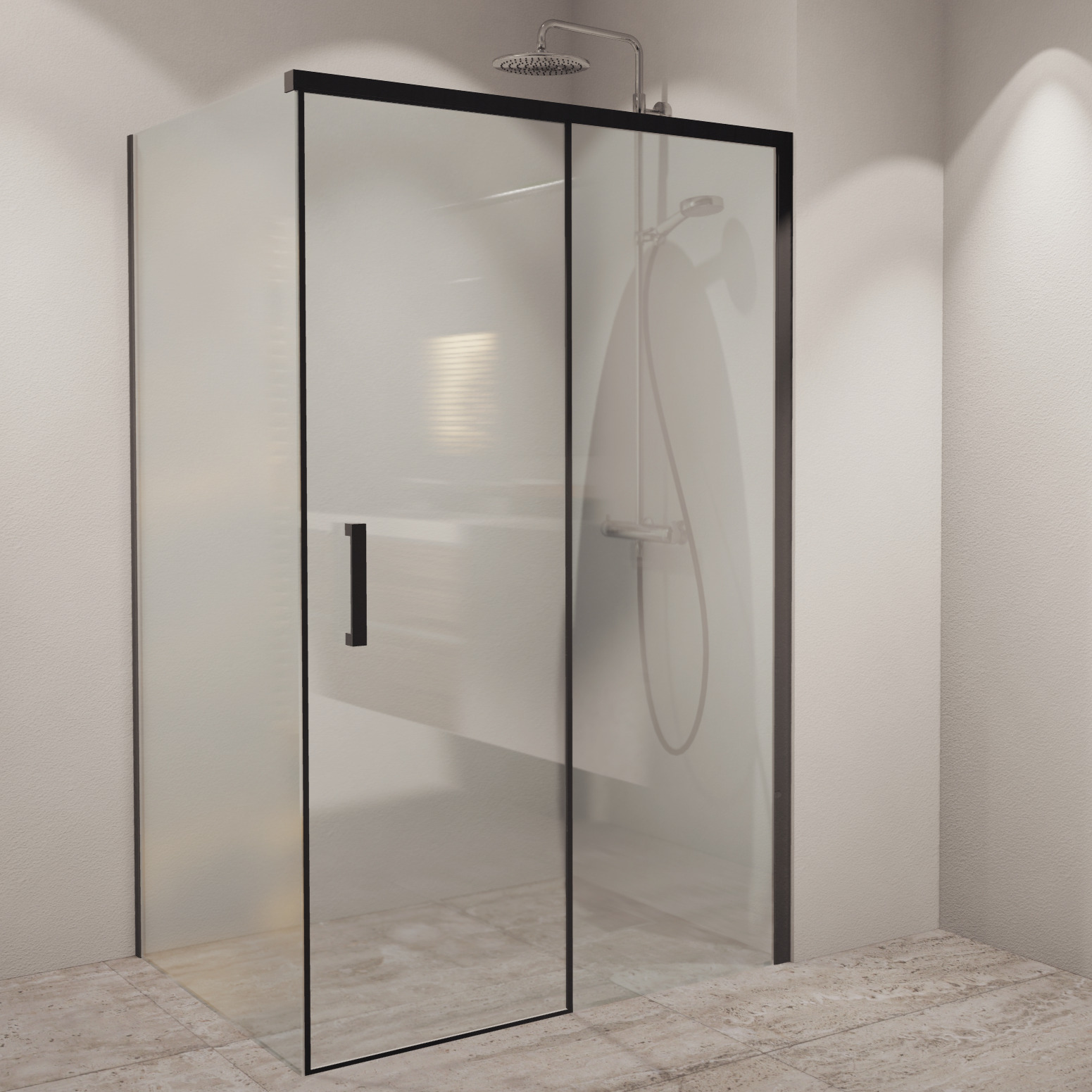 Soft Close Cuadra hoekopstelling Black Edition