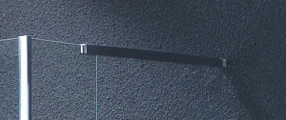 Wandbeugel 60cm recht v. hoekpaneel ST12