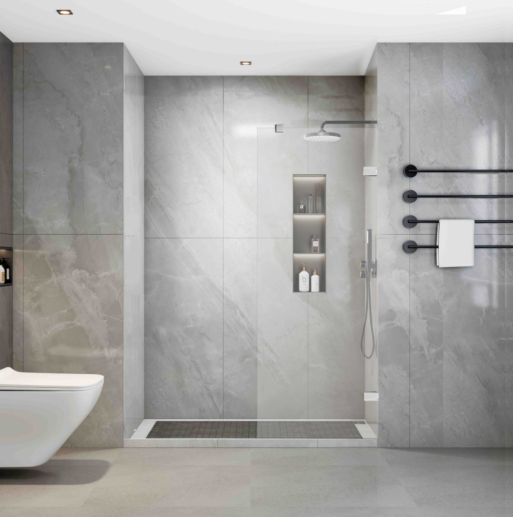 Glasplaat Lago side panel 60*200 cm