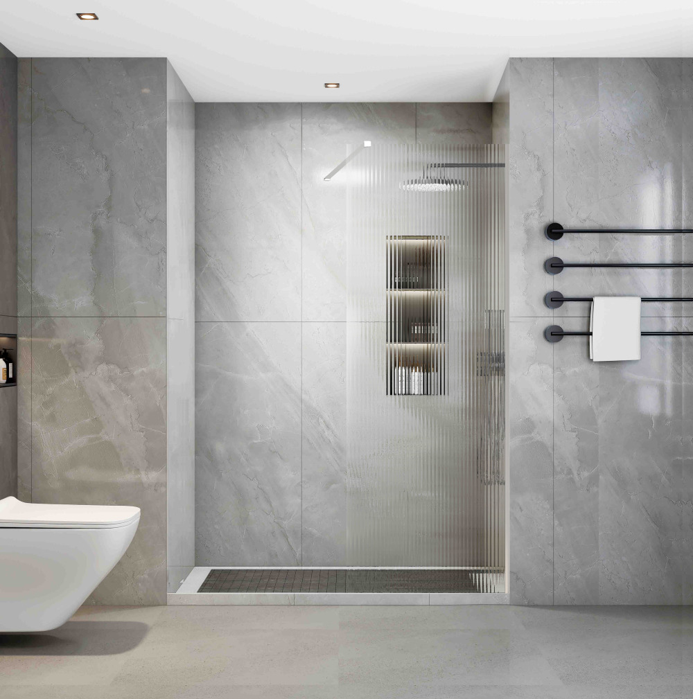 Glasplaat FG Smart Line 60*200 cm FLUTED GLASS