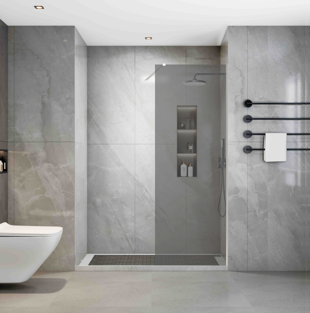 Glasplaat SG Smart Line 30*200 cm SMOKED GLASS