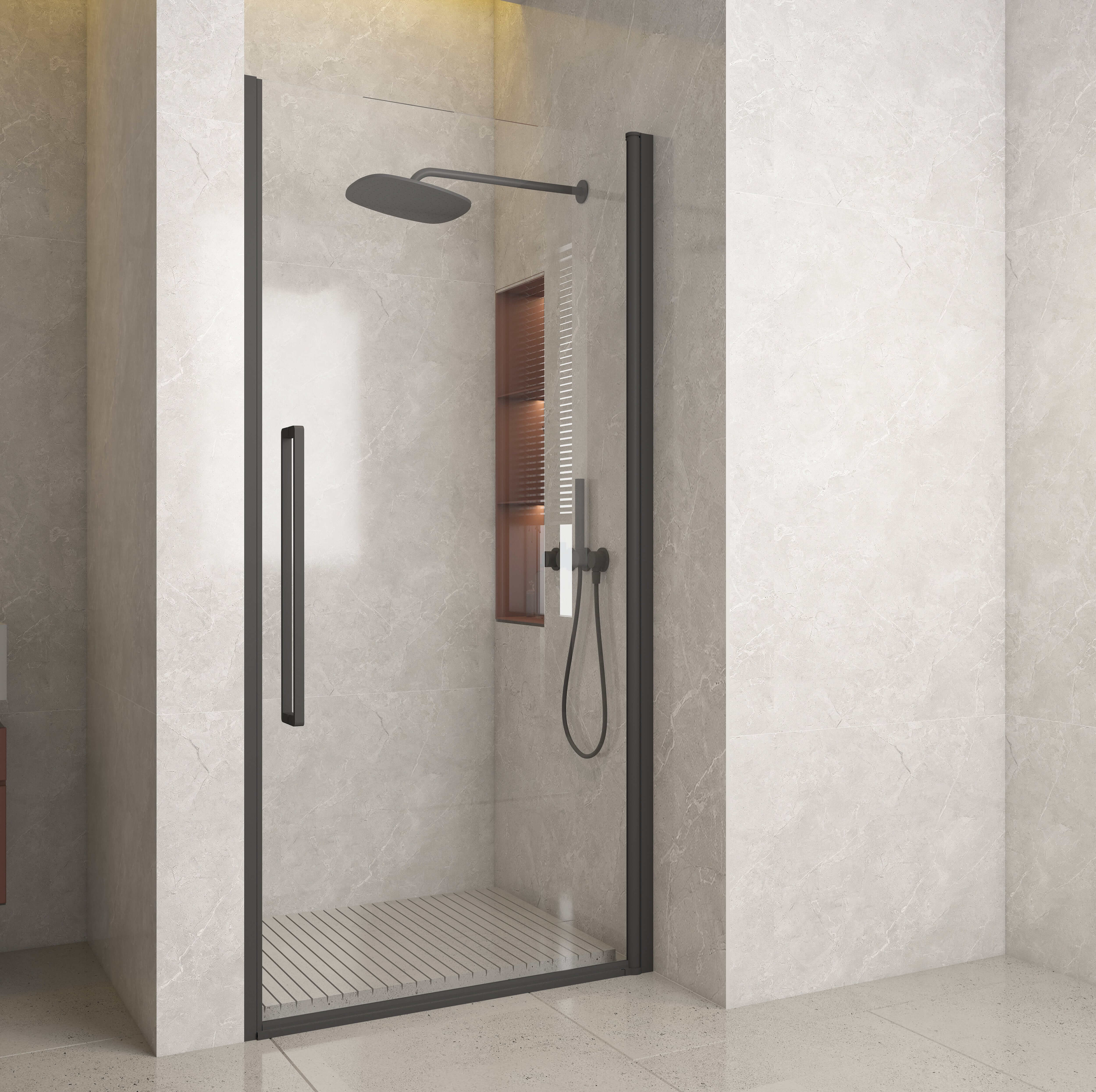 Pasa Giro de Luxe front draaideur 80*200 cm Black Edition