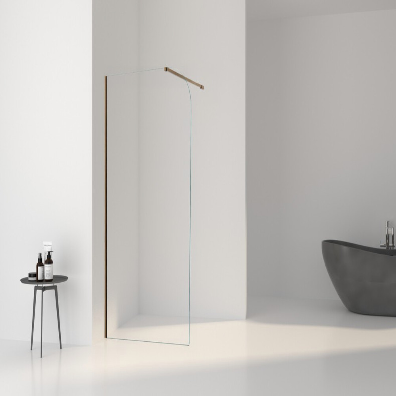 Glasplaat RG Smart Line 80*200 cm ROUNDED GLASS