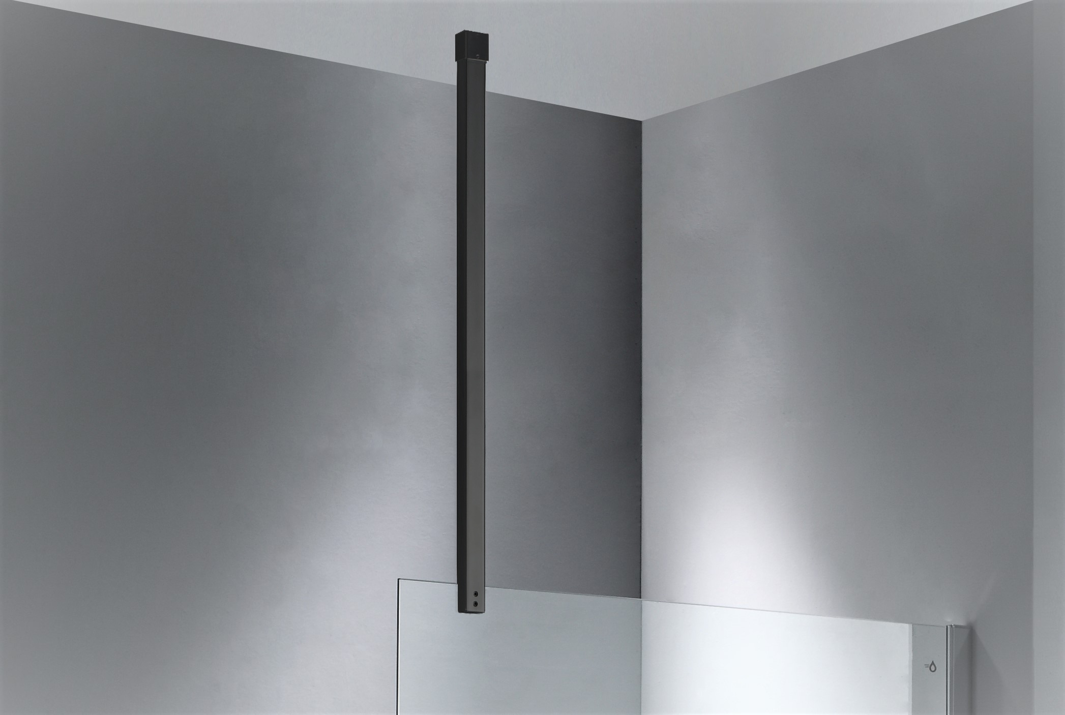 Plafondbeugel 80 cm recht ST15 Black Edition