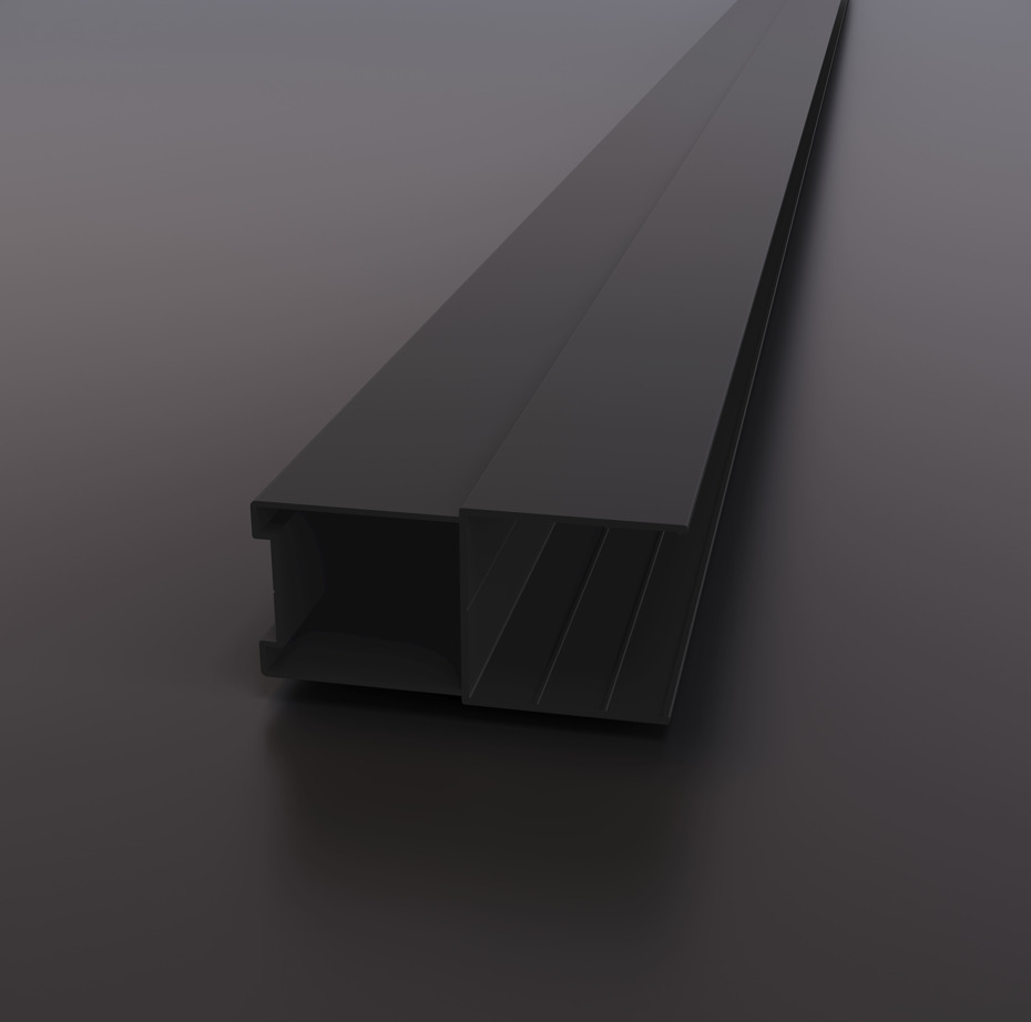 Wandprofiel XL 200 x 7 cm Soft Close BE
