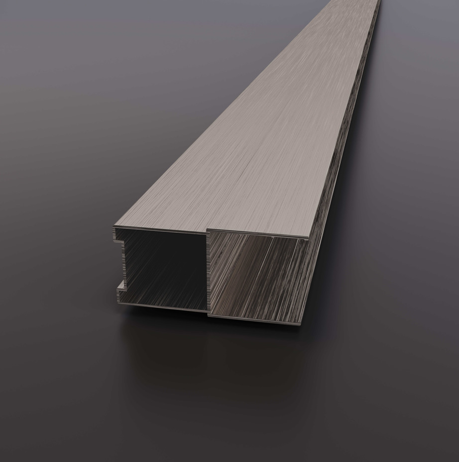 Wandprofiel XL 200 x 7 cm Soft Close MB