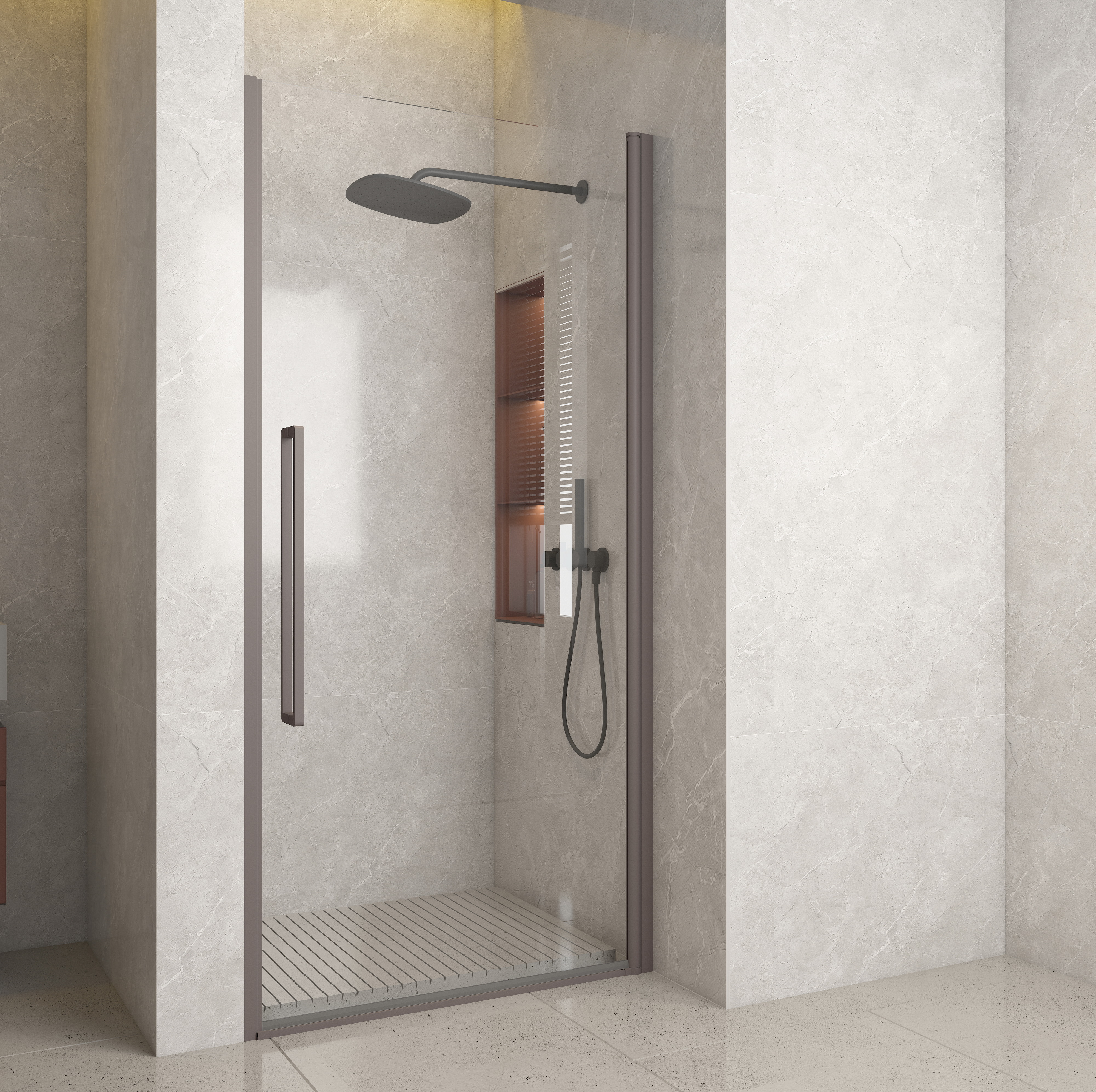 Pisa Giro de Luxe draaideur 60*200 cm TB (tot H:203 cm)